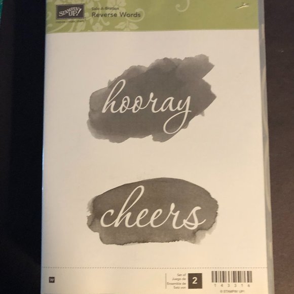 Stampin' Up! Other - Stampin' Up! Sale-A-Bration Reverse Words